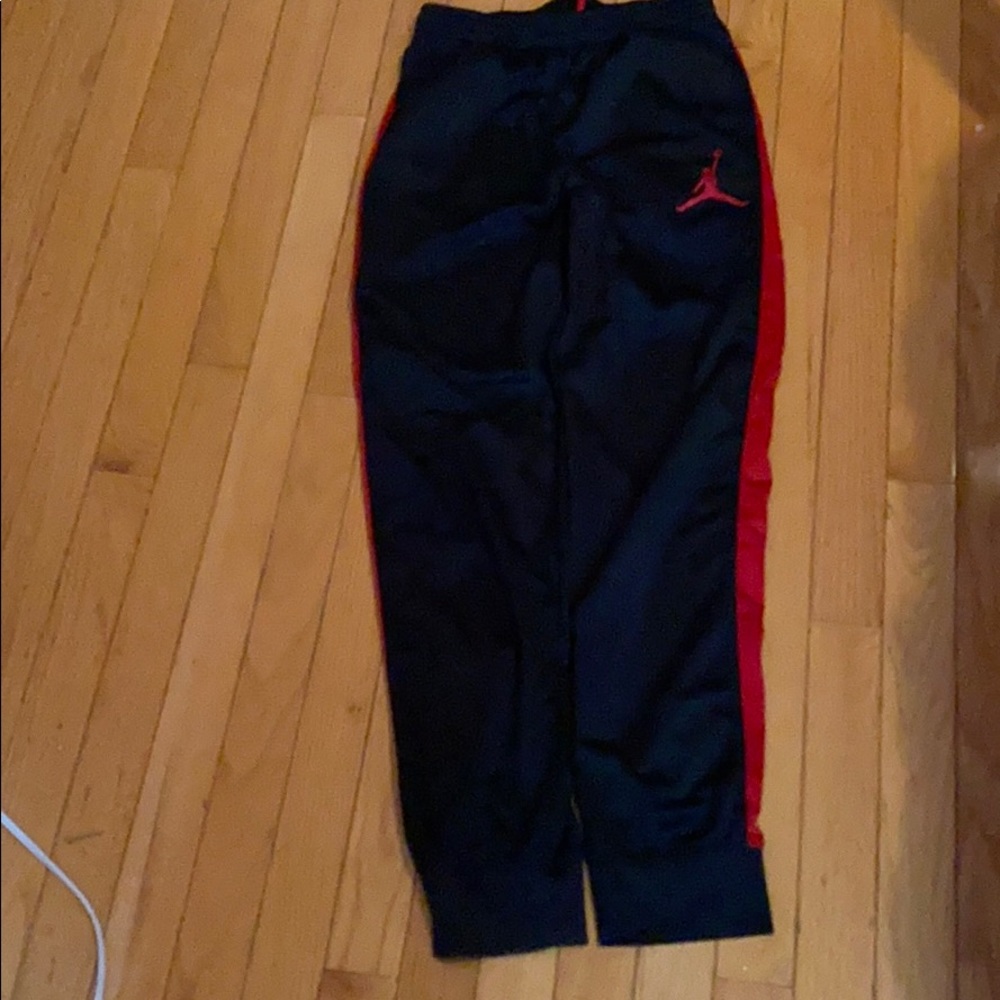 REDUCED!!children’s jordan sweatpants . worn with care .